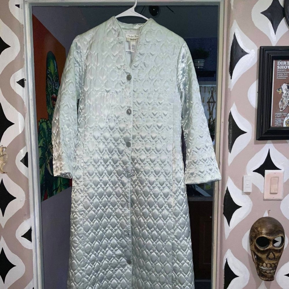 Vintage Oscar De La Renta Women’s Quilted Robe